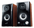 Parlante Genius Sp-hf500a Negro Y Madera 220v