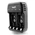 CARGADOR DE PILAS - PARA 4 PILAS AA - AAA - 9V DE CANAL INDIVIDUAL - NINH - NICD - PRO1