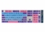 DUCKY KEYCAP SET JOCKER PBT SEAMLESS DOUBLE SHOT 3 TONE