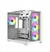 GABINETE GAMER RAIDMAX INFINITA I620 FISHTANK ARGB GLASS WHITE