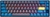 TECLADO MECANICO DUCKY ONE 3 DAYBREAK SF TECLAS AZULESINTERRUPTOR MARRON INGLES PBT DOBLE DISPARO