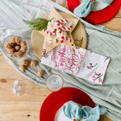 Plato de Sitio con Funda Roja - comprar online