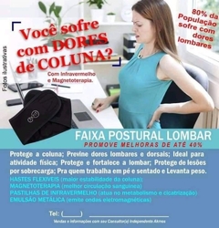 Faixa Postural Multimagnética - loja online
