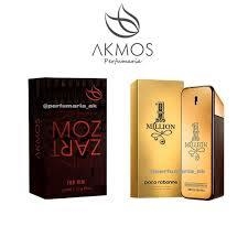 Perfume Mozart -akmos-flagrância One Milion-p.acco Rabane