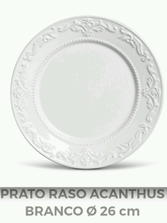 Jogo de Pratos Raso e Sobremesa Porto Brasil - 12 unidades