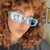 Gafas COLETTE celeste traslúcido - comprar online