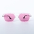 Gafas NEO rosa transparente (patillas metálicas) en internet