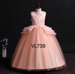 vestido largo para fiesta ( VL739) - comprar online