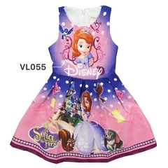 vestidos princesa Sofía(Vl055) - XIAONAZCA