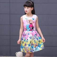 vestidos frozen(Vl076) - XIAONAZCA