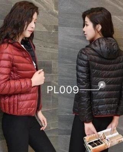 Campera pluma reversible - comprar online