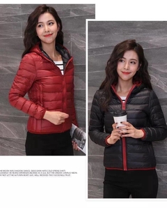 Campera pluma reversible - comprar online