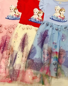 vestido frozen 329 - tienda online
