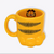 CANECA FORMATO 3D 350ML PATA GARFIELD