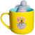 CANECA INFUSOR 350ML BOB ESPONJA PORCELANA