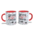 Caneca Flork Colorida Por Você Meu Coração Não Bate na internet