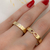 Par de alianças | Together 33 Rayane e Fabio - Ouro 18k - comprar online