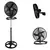 Ventilador Turbo Piso Pared 18" - comprar online