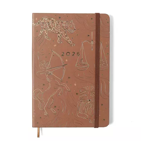 Agenda Planner 2026 Origens Semanal Anotações 14x21 Terra
