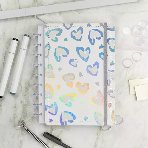 Caderno Com Discos Liz Macedo Amorecos Off White M