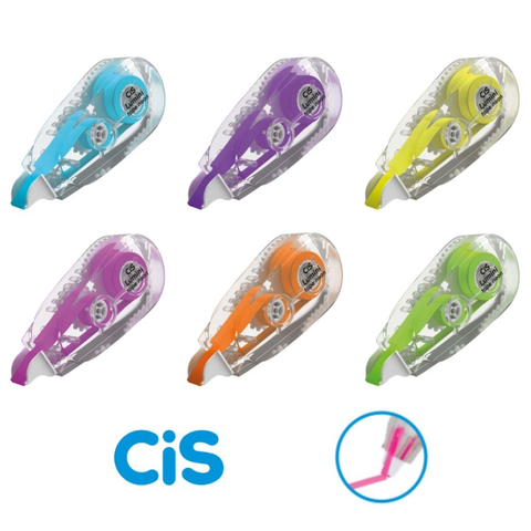 Marca Texto em Fita CIS Lumini Tape Neon