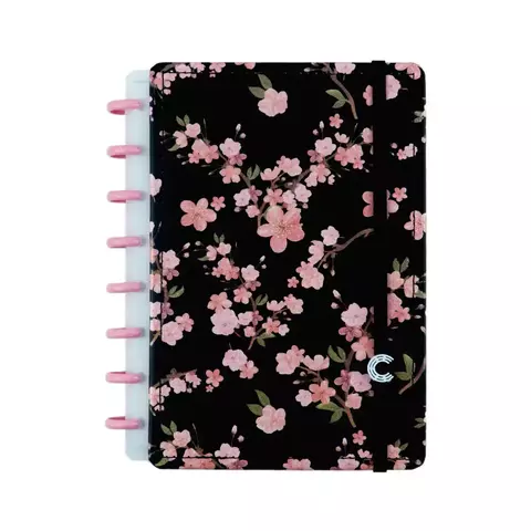 Caderno Inteligente A5 Rose Black by GOCASE