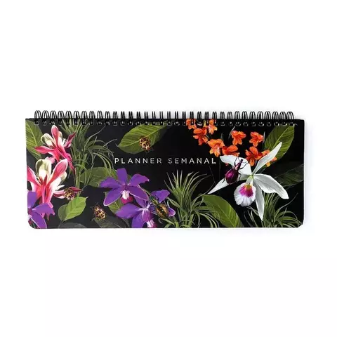 Planner Permanente Office Joia Natural Semanal 30x11,5 Insecta Noite