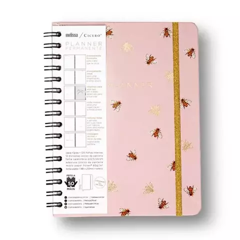 Planner Permanente Wire-o Colmeia