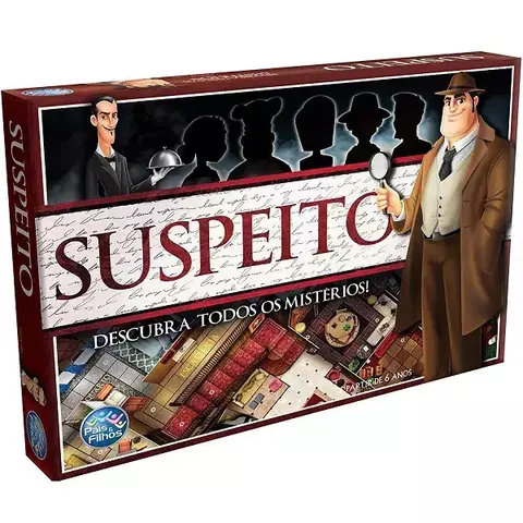 Jogo de Tabuleiro Suspeito