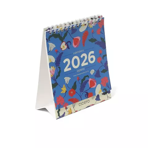 Calendario de Mesa 13x15 2026 Doce Florada