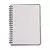 Caderno Espiral Doce Florada Pautado 17x24 Off White 1 Matéria 80 fls - Gioia Papelaria