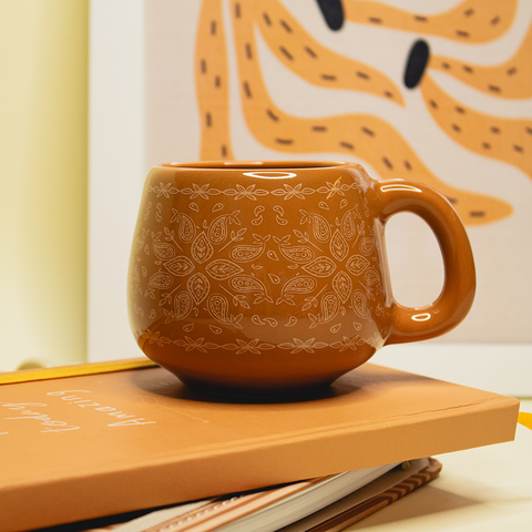 Caneca Magnólia Boho Paisley 210ML
