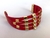 Pulseira em couro,legítimo.