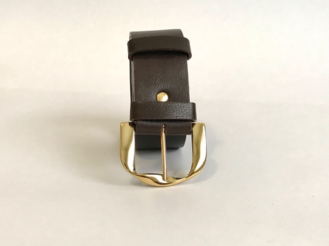 Cinto em couro, legítimo.