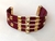 Pulseira em couro,legítimo. - Abastança Atelier