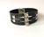Pulseira em couro,legítimo.