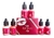 Kit Lips Rb Kollors - 6 Cores - 5ml - loja online