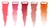 Kit Lips Rb Kollors - 6 Cores - 5ml - comprar online