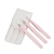 Kit 3 Pinças Profissionais Aço Inox - Branco e Rosa - loja online