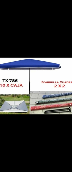 2*2 sombrilla cuadrada - comprar online