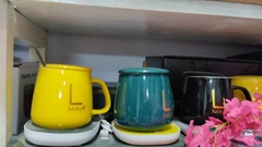 taza calentadora eléctrica