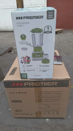 Licuadora premier jarra de vidrio de 1.6 l
