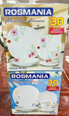 Juegos de vajillas 30 piezas de porcelana - comprar online