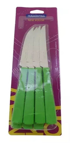 Cuchillo tramontina new kolor. Rojo - comprar online