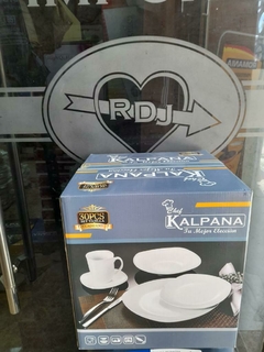 Juego de vajillas 30 piezas de porcelana