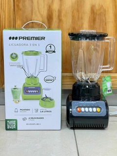 Licuadora premier jarra de plástico 1.5L