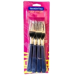 Tenedor Tramontina new kolor. Negro - comprar online