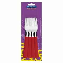 Tenedor Tramontina new kolor. Negro - Bazar Abasto