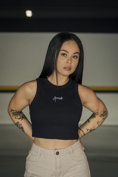 Regata Cropped Canelado - comprar online