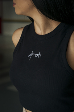 Regata Cropped Canelado - loja online